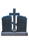 гранитного памятника с крестом