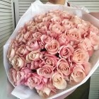 Букет 23 розовых роз