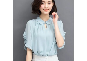 Блузка с коротким рукавом