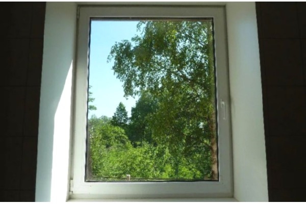 Одностворчатое пластиковое окно Rehau Geneo 86 - 700*1400 мм