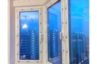 Одностворчатое пластиковое окно Rehau Sib-design 70  1000*500 мм