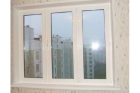Пластиковое  3-створчатое окно Rehau Sib-design 70 2000*1400 мм