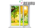 Окно 2-створчатое ПВХ Rehau Delight-design 70 ф/ш 1300*1400 мм