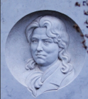 Полноростовой портрет барельеф на памятник цветной